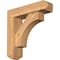 Ekena Millwork Westlake Craftsman Smooth Bracket w/ Offset Brace, Western Red Cedar, 5 1/2"W x 20"D x 20"H BKT0604X20X20WTL04SWR - alternate 1